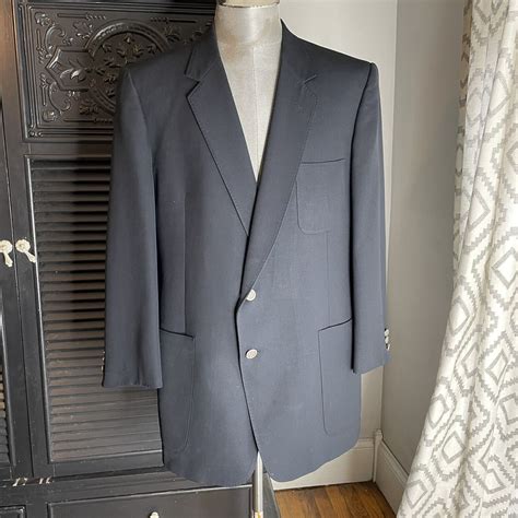 dior navy suit